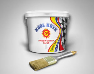 5 Gallon Paint Bucket Artwork for Southwestern Paint | Design Emballage par Maestroto