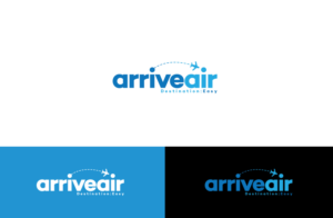 Arrive Air Logo (Air Charter Company) | Diseño de Logo por GLDesigns