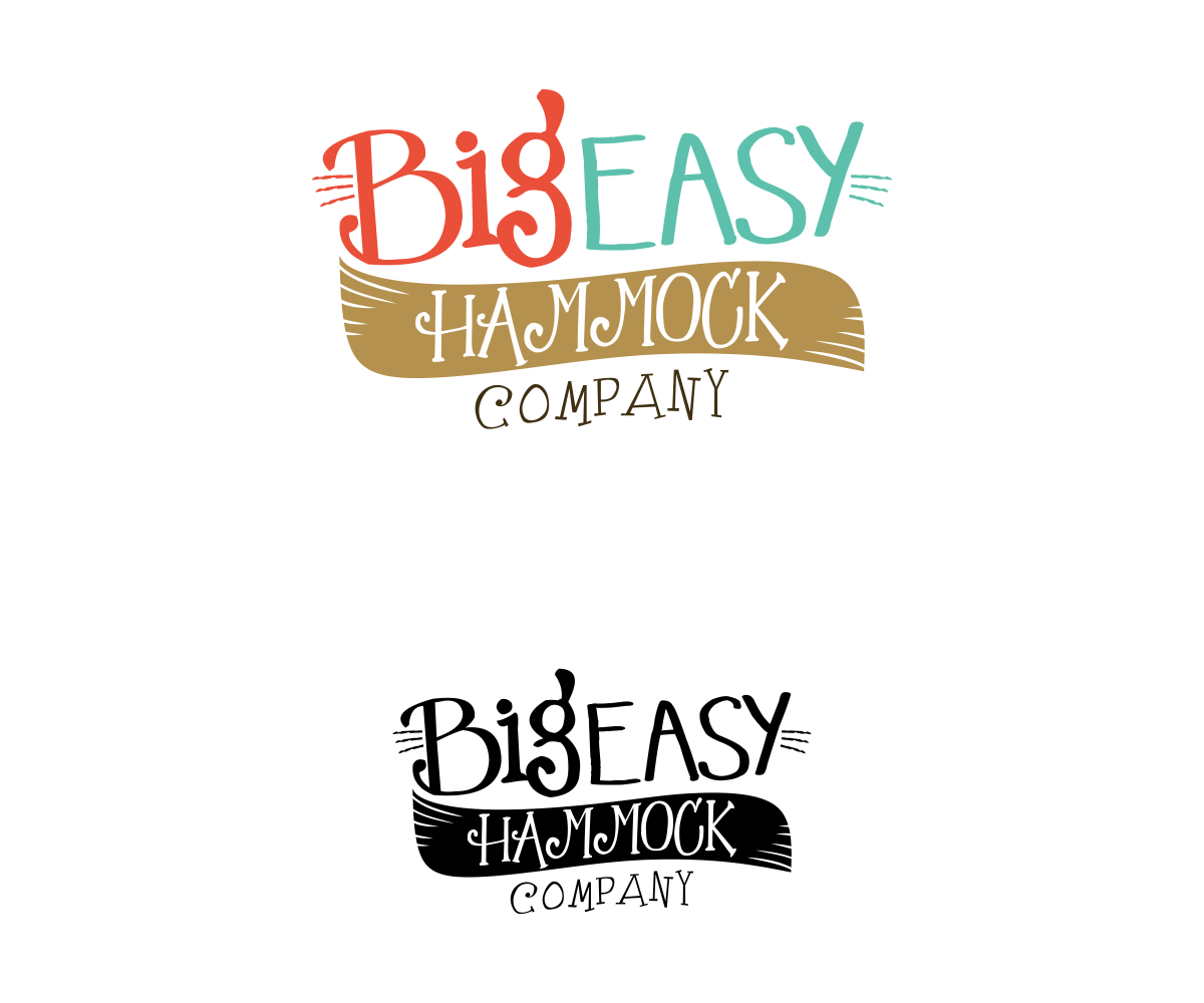 Logo Design by moisesf for Big Easy Hammock Company  | Design #11966028