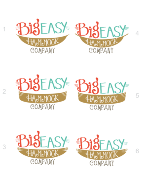 Logo Design by moisesf for Big Easy Hammock Company  | Design: #11981725