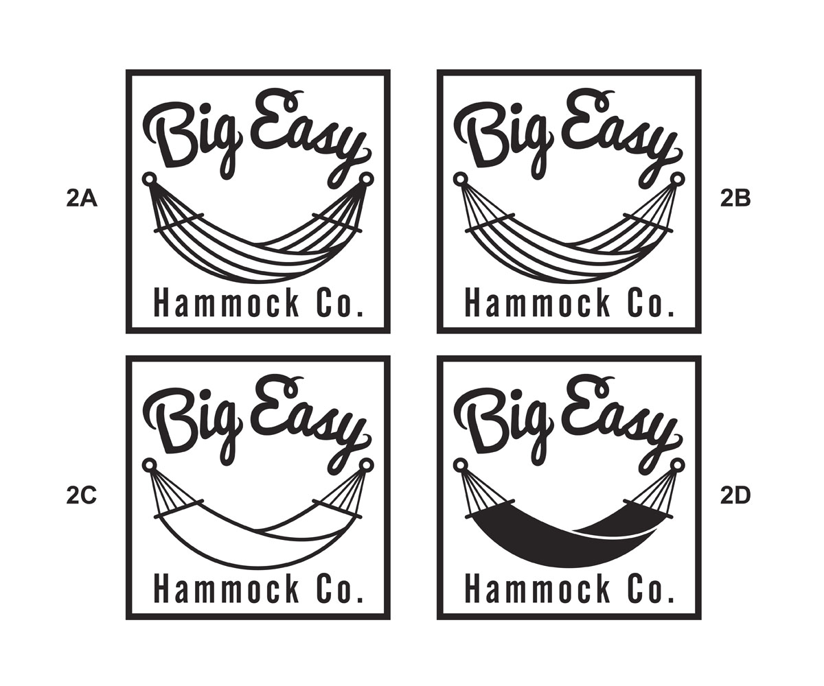 Logo Design by contajus for Big Easy Hammock Company  | Design #12020350