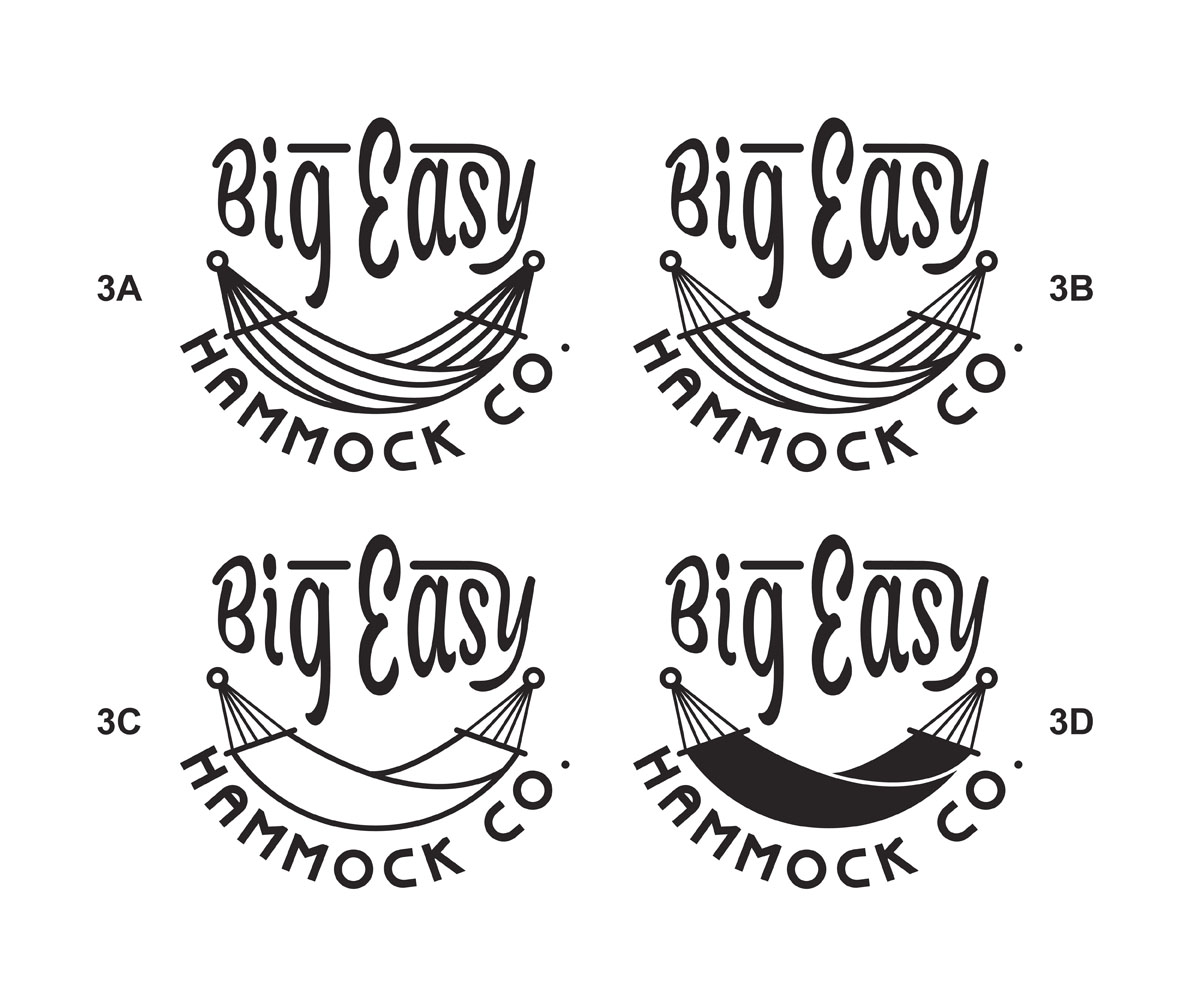 Logo Design by contajus for Big Easy Hammock Company  | Design: #12020351