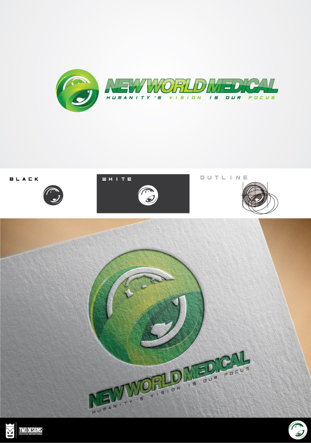 Diseño de Logo por ARTMD para New World Medical | Diseño #11601012