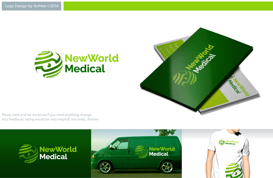 Logo Design by Anhlee for New World Medical | Design #11676324