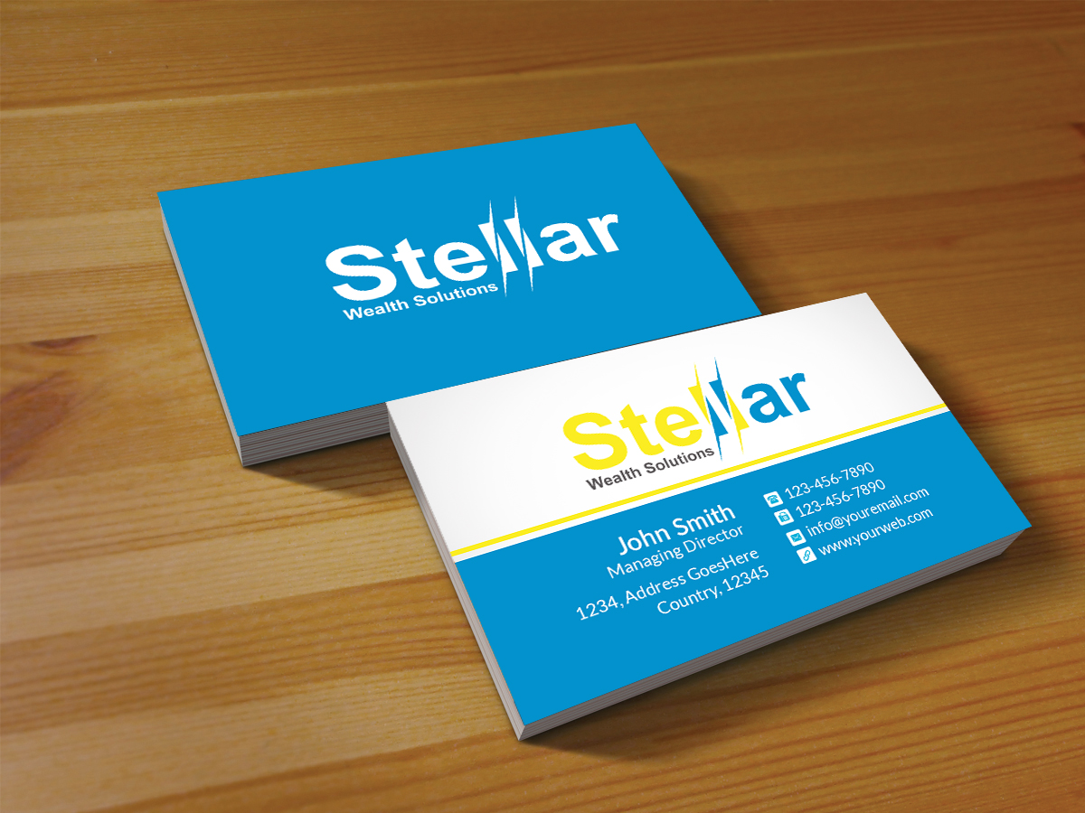 Logo Design by Creations Box 2015 for Stellar Wealth Solutions Inc. | Design #11542058
