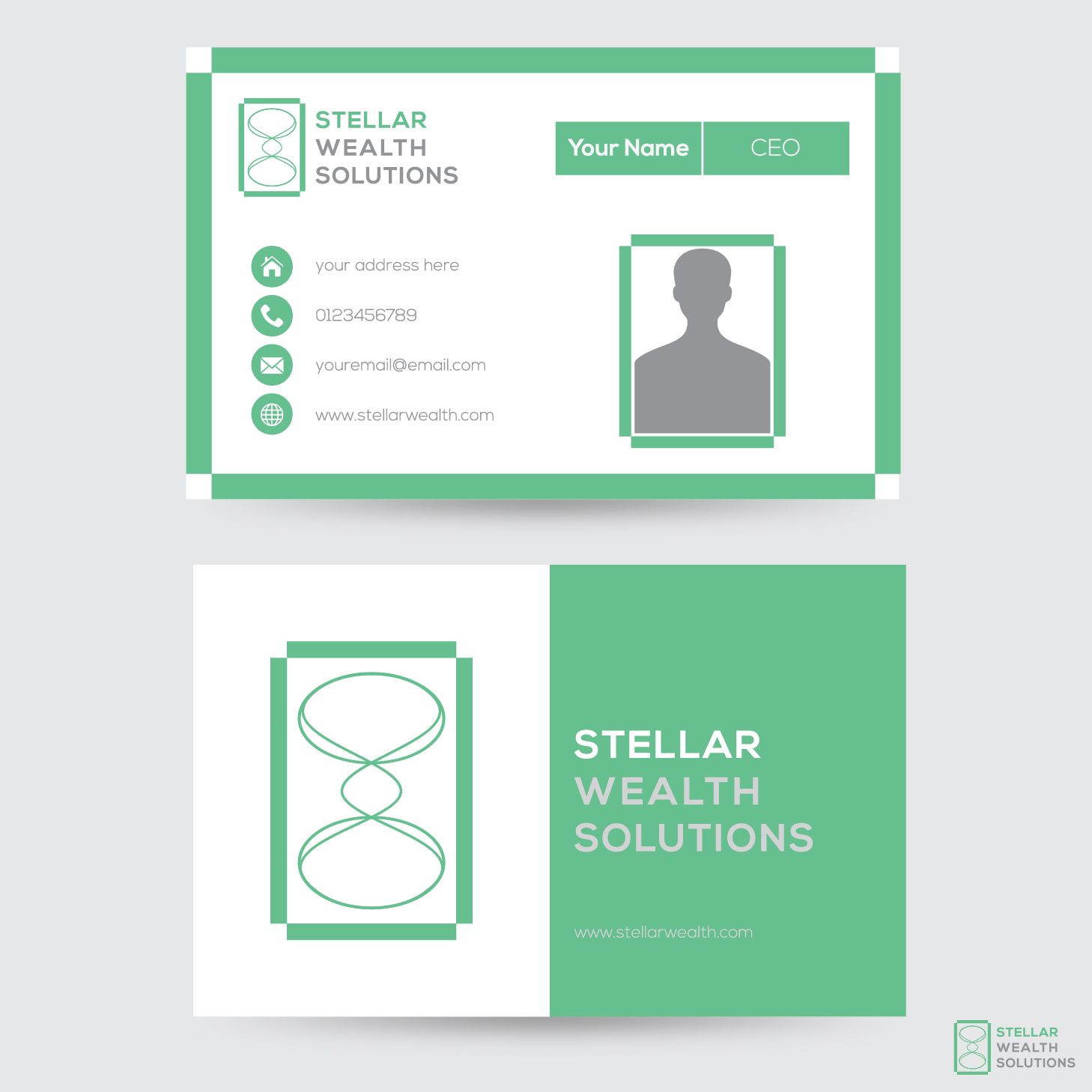 Logo Design by mynameismud for Stellar Wealth Solutions Inc. | Design #11660093