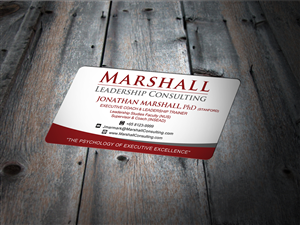 URGENT REQUEST Business Card for Executive Coach (already have logo) | Design de Carte de Visite par MT