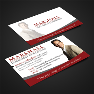 Business Card Design by Harshan for Marshall Consulting Pte. Ltd. | Design: #2338065
