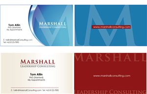 Business Card Design by kowsar for Marshall Consulting Pte. Ltd. | Design: #2335030