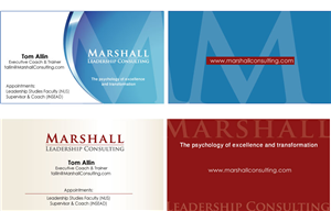 Business Card Design by kowsar for Marshall Consulting Pte. Ltd. | Design #2335066