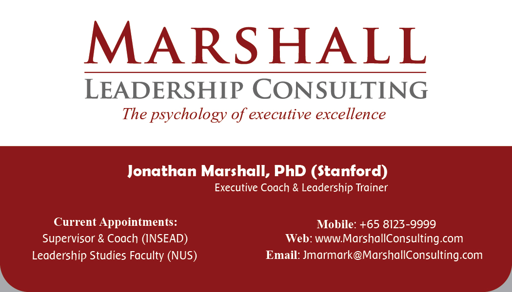 Business Card Design by Lucky Striker for Marshall Consulting Pte. Ltd. | Design #2334540
