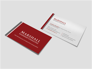 Business Card Design by diRtY.EMM for Marshall Consulting Pte. Ltd. | Design: #2337296