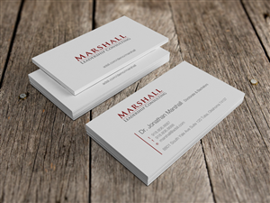 Business Card Design by HYPdesign for Marshall Consulting Pte. Ltd. | Design: #2332422