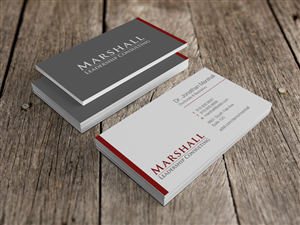 Business Card Design by HYPdesign for Marshall Consulting Pte. Ltd. | Design: #2332425