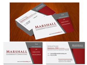 Business Card Design by Soula Vetter for Marshall Consulting Pte. Ltd. | Design #2334495