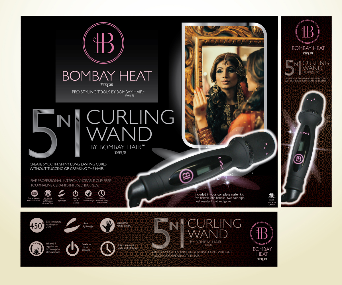 Packaging Design by Rohan Alexander for Bombay Hair | Design #2341177