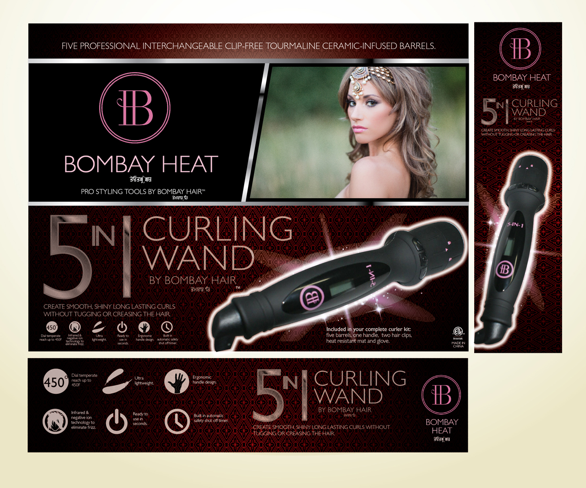 Packaging Design by Rohan Alexander for Bombay Hair | Design #2341180