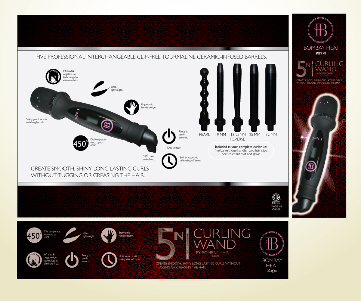 Packaging Design by Rohan Alexander for Bombay Hair | Design #2341182