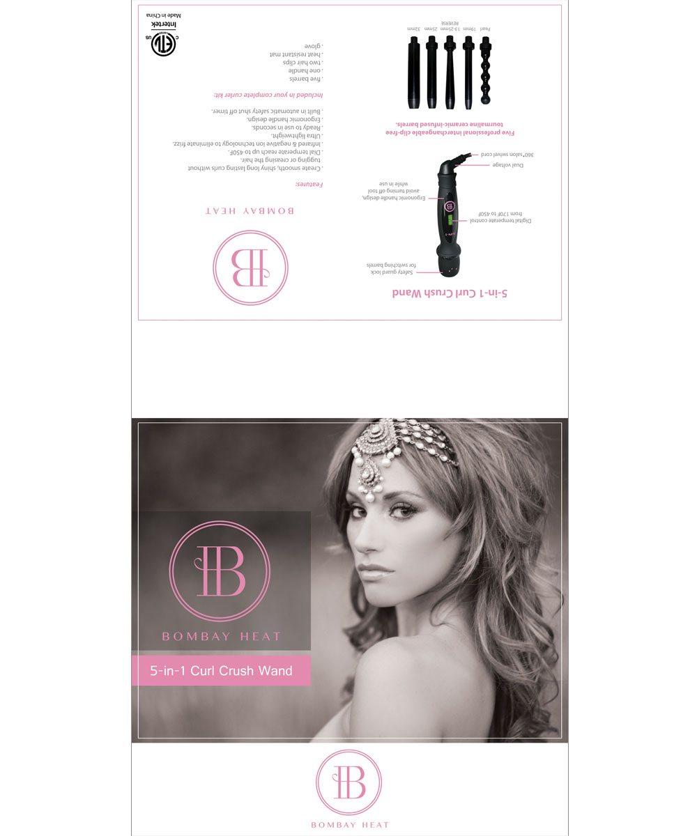 Packaging Design by Christina Angeles for Bombay Hair | Design #2338867