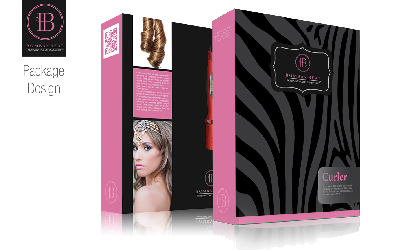 Verpackungs-Design von Verge für Bombay Hair | Design #2334886