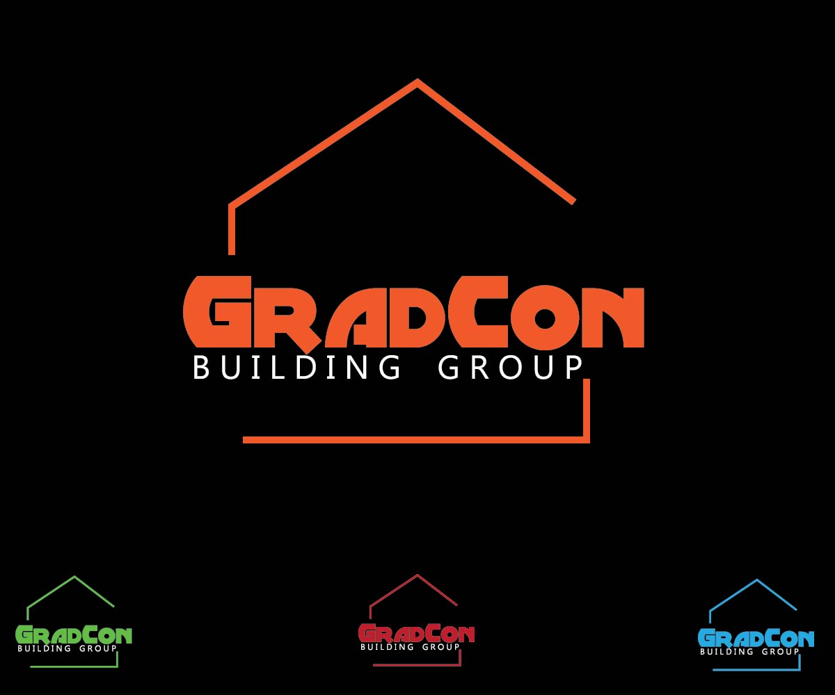 Logo Design by Matthew Fawcett for GradCon Building Group | Design #11549564
