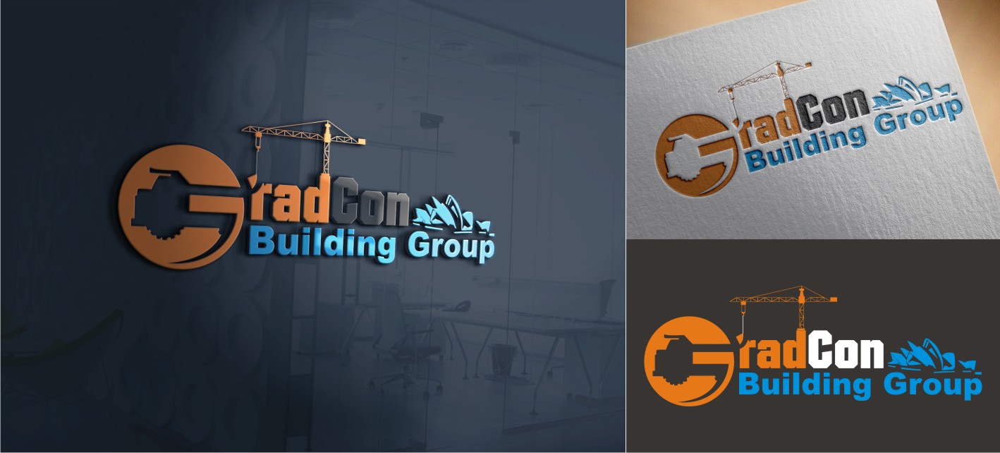Logo Design by nugiepreet for GradCon Building Group | Design #11603810