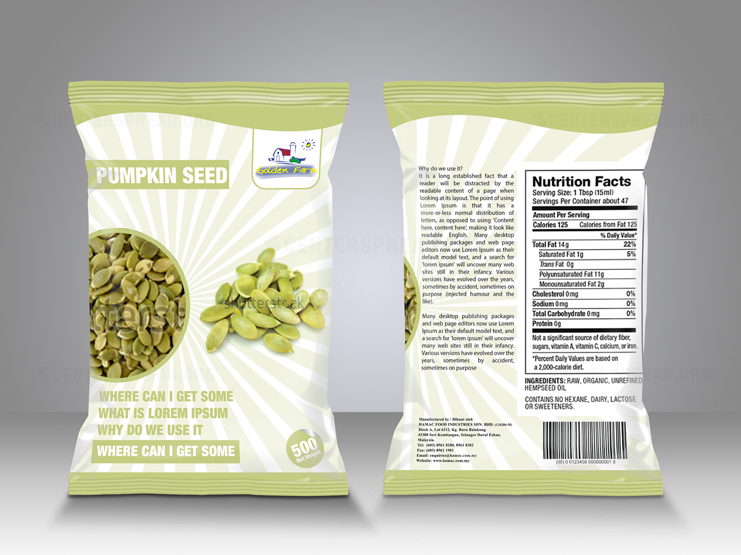 Packaging Design by CENTERSPREAD for this project | Design #11620847
