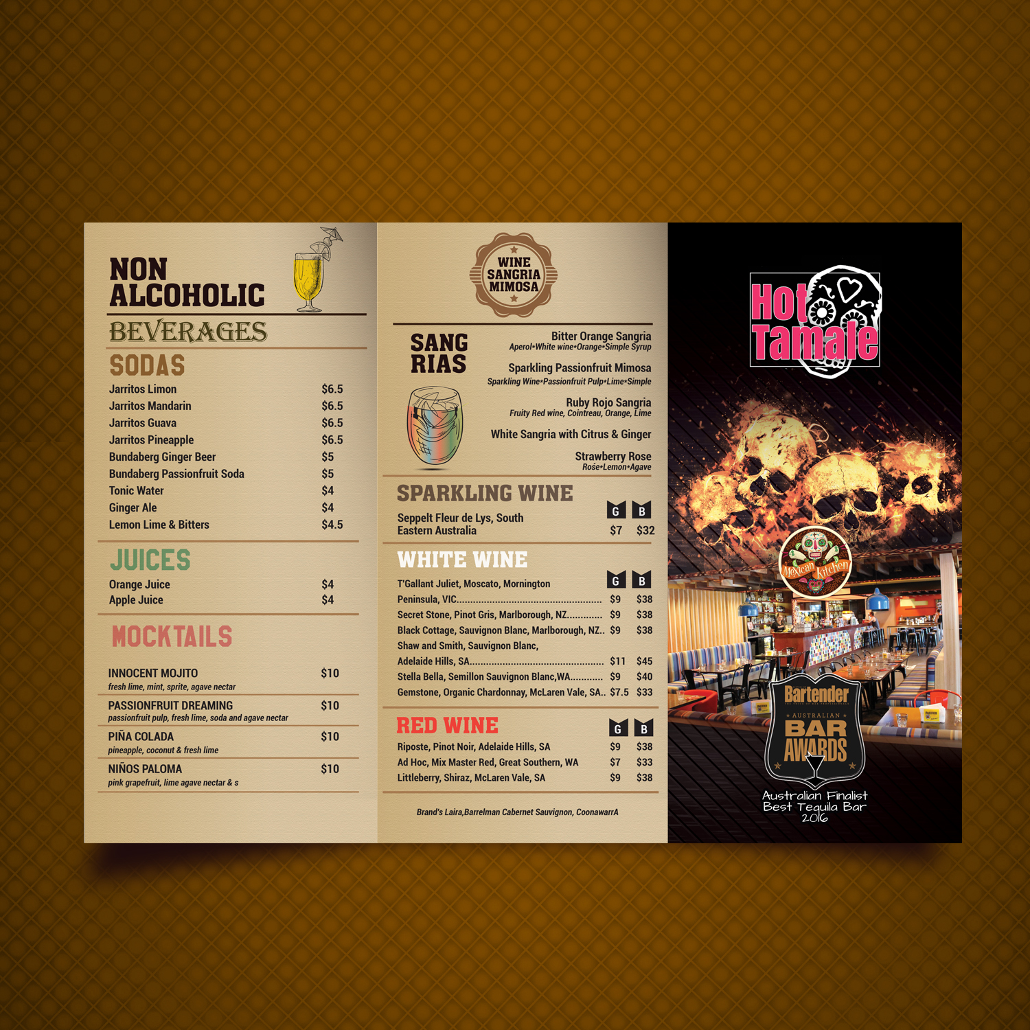 Menü-Design von uk für dieses Projekt | Design #11593545