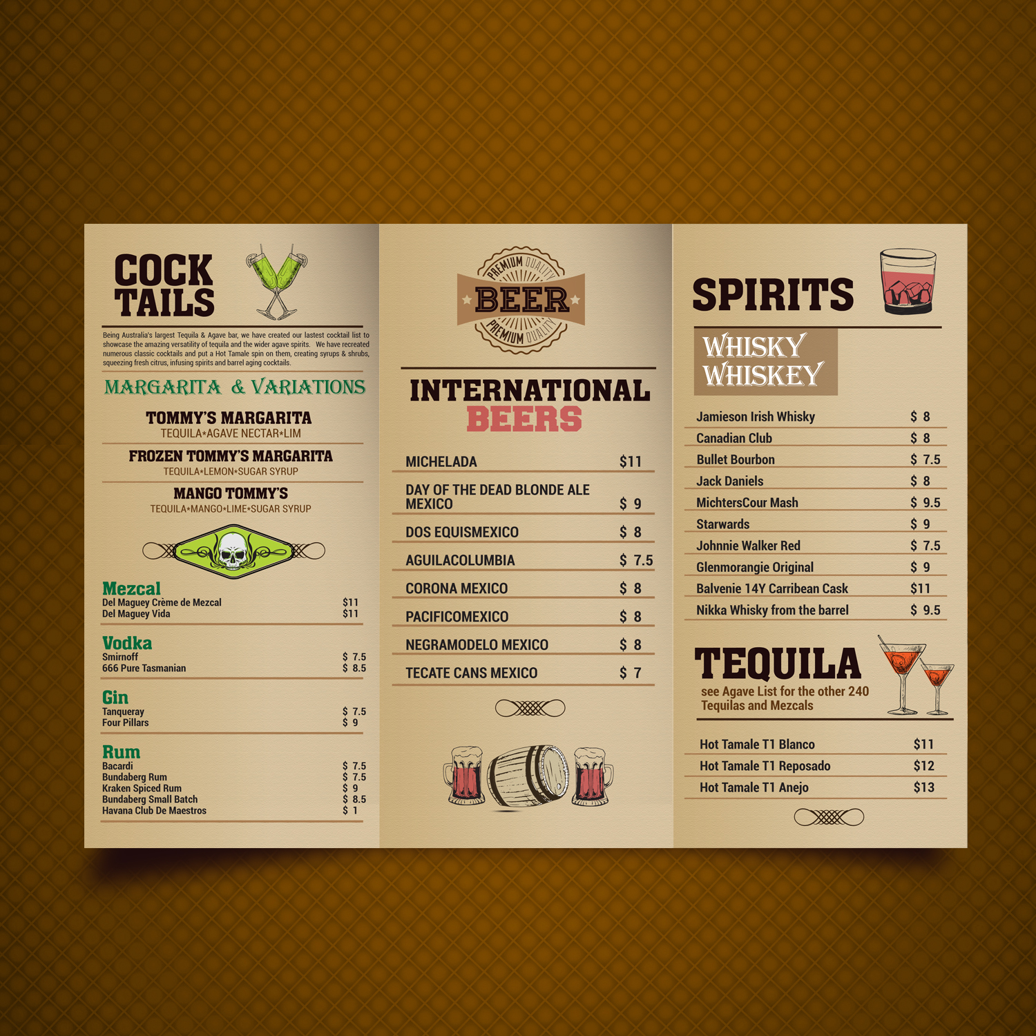 Menü-Design von uk für dieses Projekt | Design #11593546