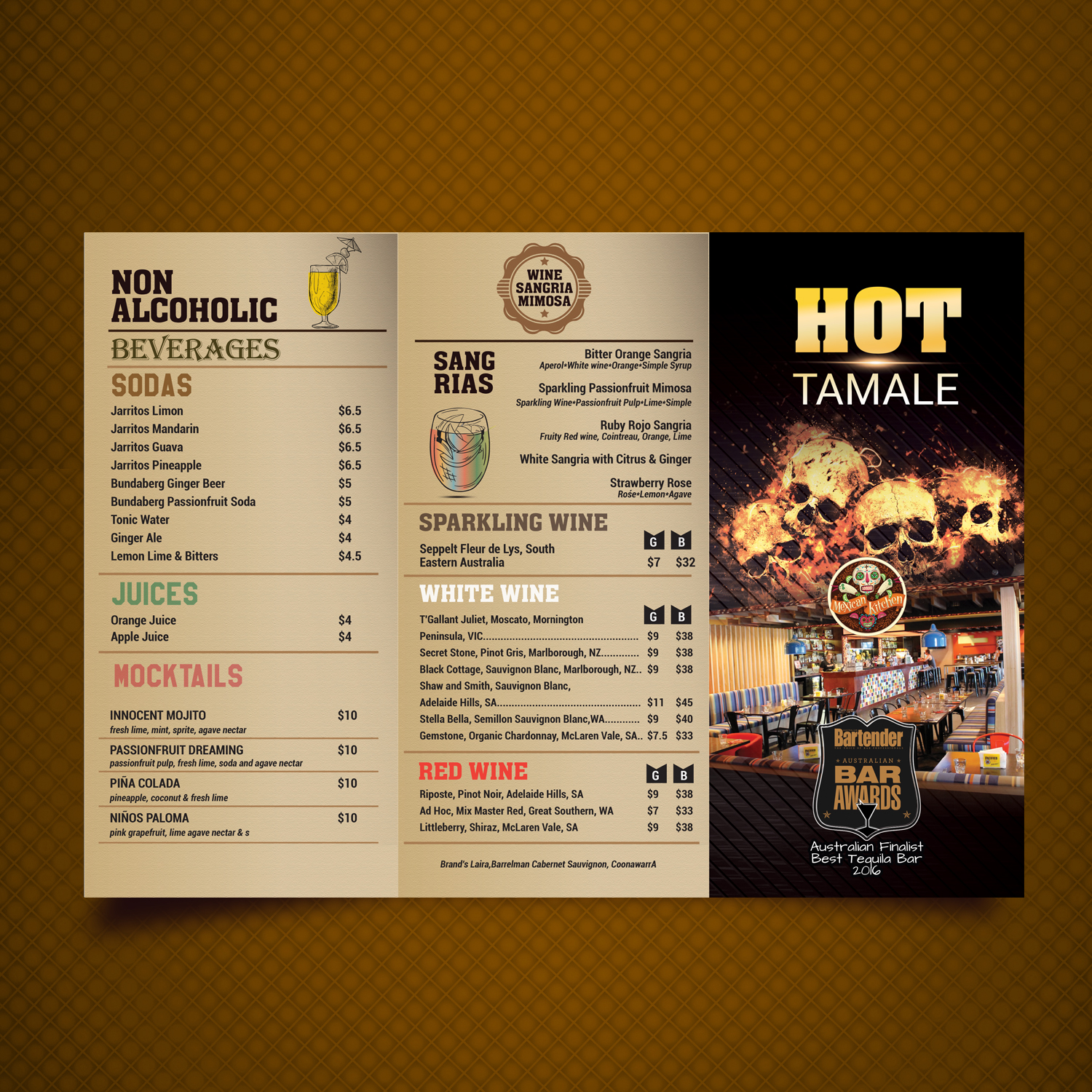 Menü-Design von uk für dieses Projekt | Design #11593702