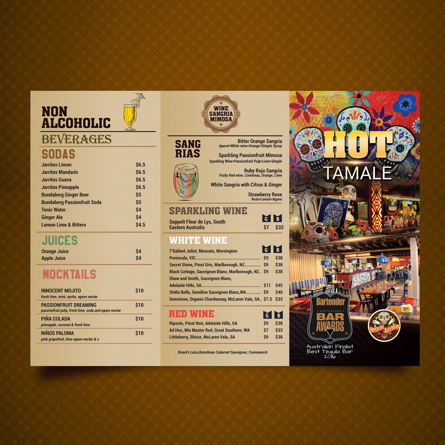 Menu Design by uk for this project | Design #11601425