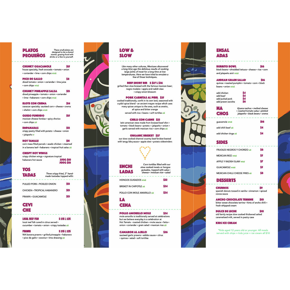Menu Design by Andi for this project | Design #11631435