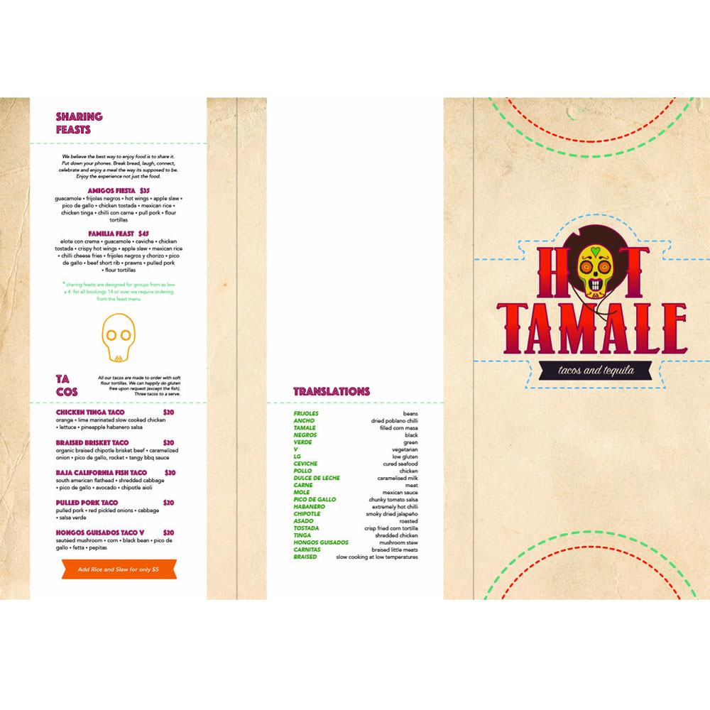 Menu Design by Andi for this project | Design #11631438
