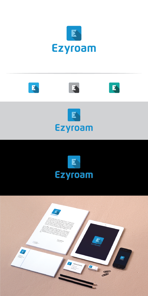 Logo Design by Markelof for Ezyroam | Design #11623708