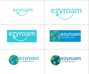 Logo Design by Kashif Latif for Ezyroam | Design #11565543
