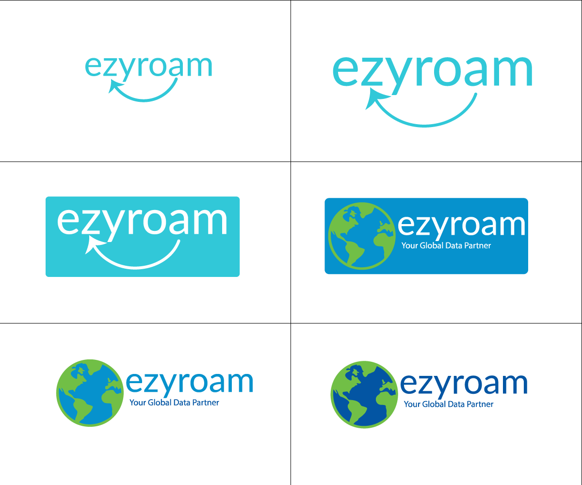 Logo Design by Kashif Latif for Ezyroam | Design #11565915