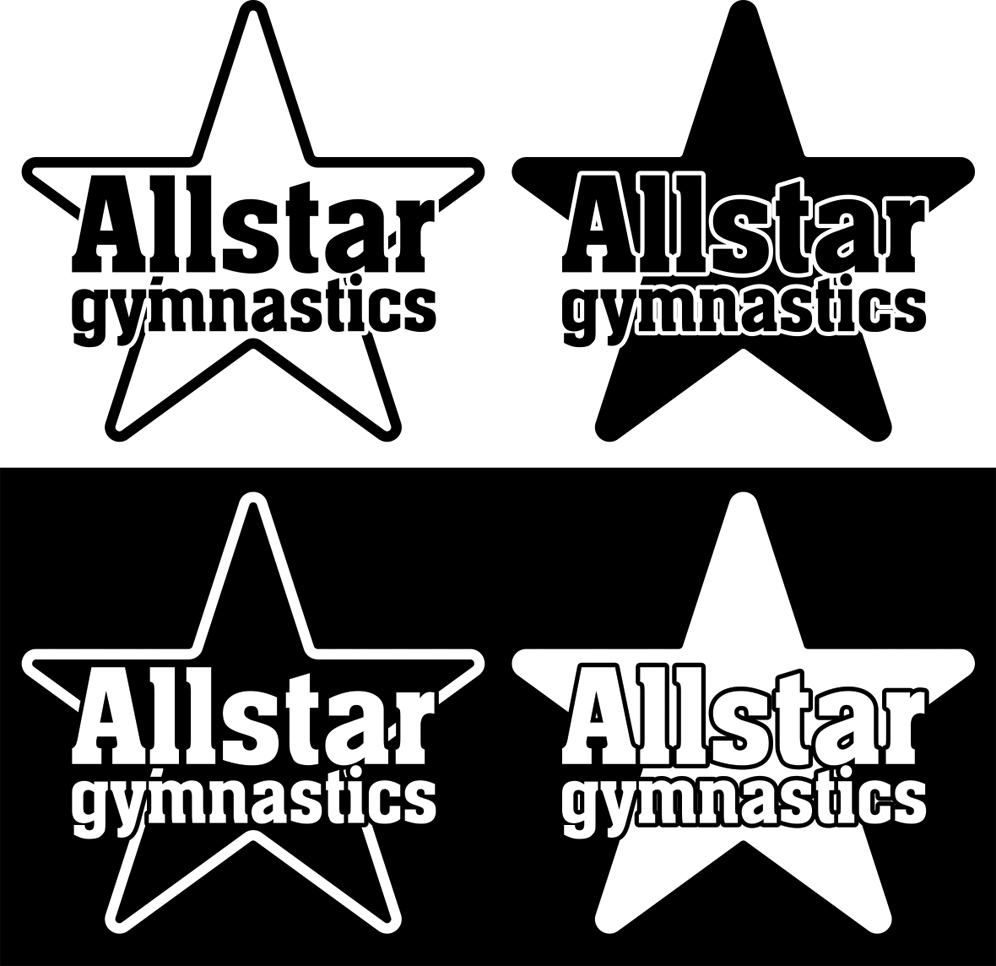 Logo Design by lubka.dimitrova for Allstar Gymnastics | Design #11572255