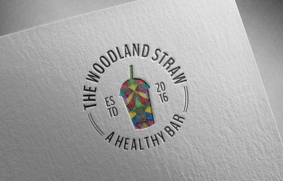 Logo Design by christianpoetoe for The Woodland Straw | Design #11937333