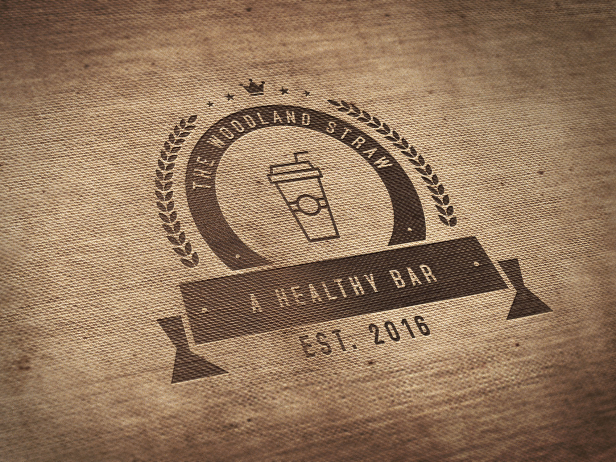Logo Design by zidne for The Woodland Straw | Design #11939332