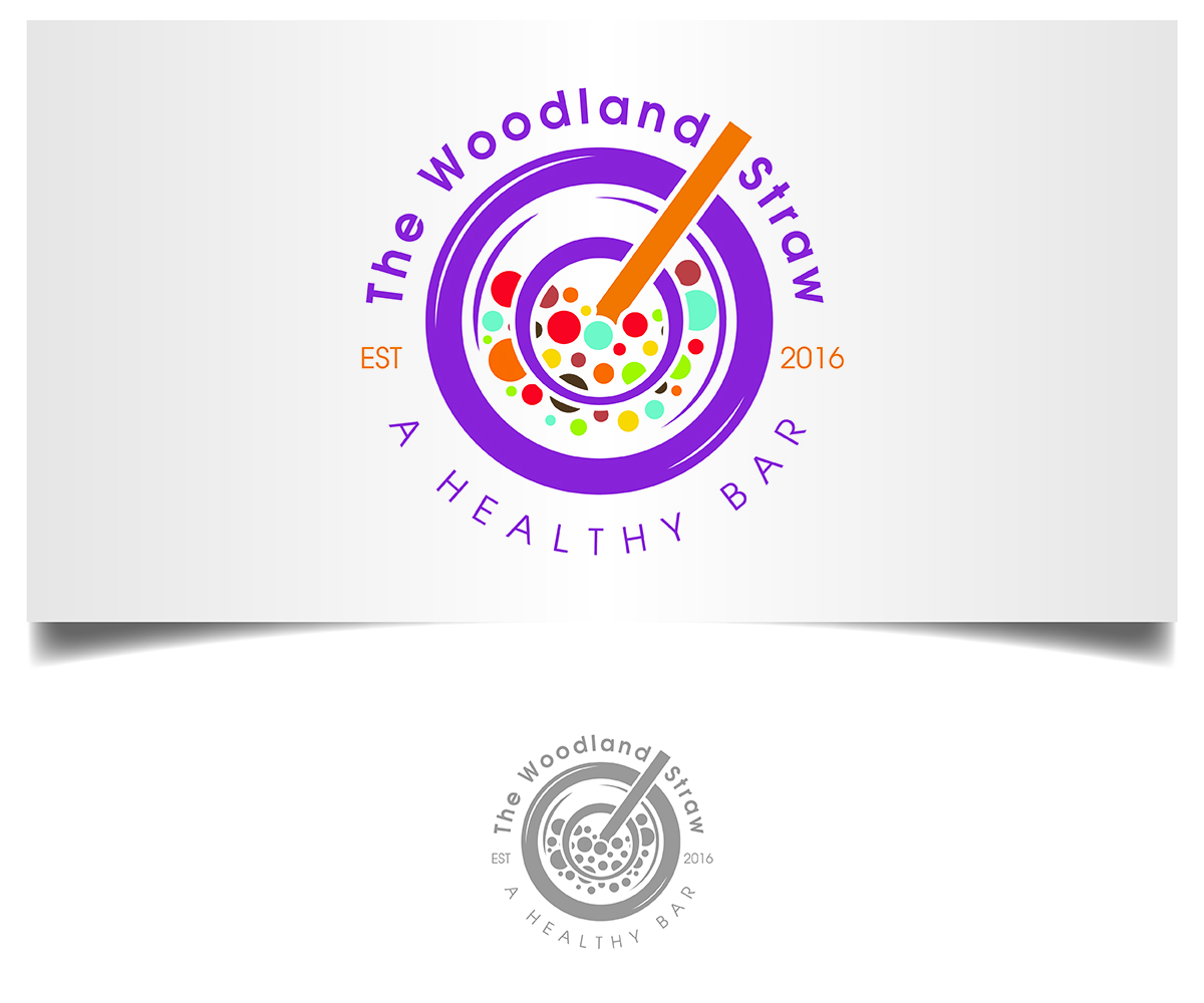 Logo Design by eMARK for The Woodland Straw | Design #11946592
