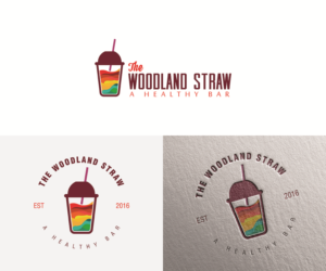 Logo Design by eMARK for The Woodland Straw | Design: #11946593