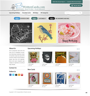 Web Design by pb for this project | Design: #2353371