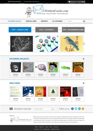 Web Design by pb for this project | Design: #2353379