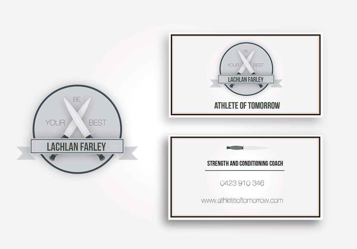 Design de Carte de Visite par Simon M pour Athlete of Tomorrow | Design #2336218