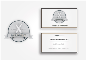 Design de Carte de Visite par Simon M pour Athlete of Tomorrow | Design : #2336218
