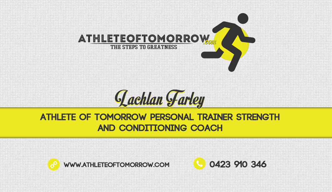 Design de Carte de Visite par Attaf Othman pour Athlete of Tomorrow | Design #2334244