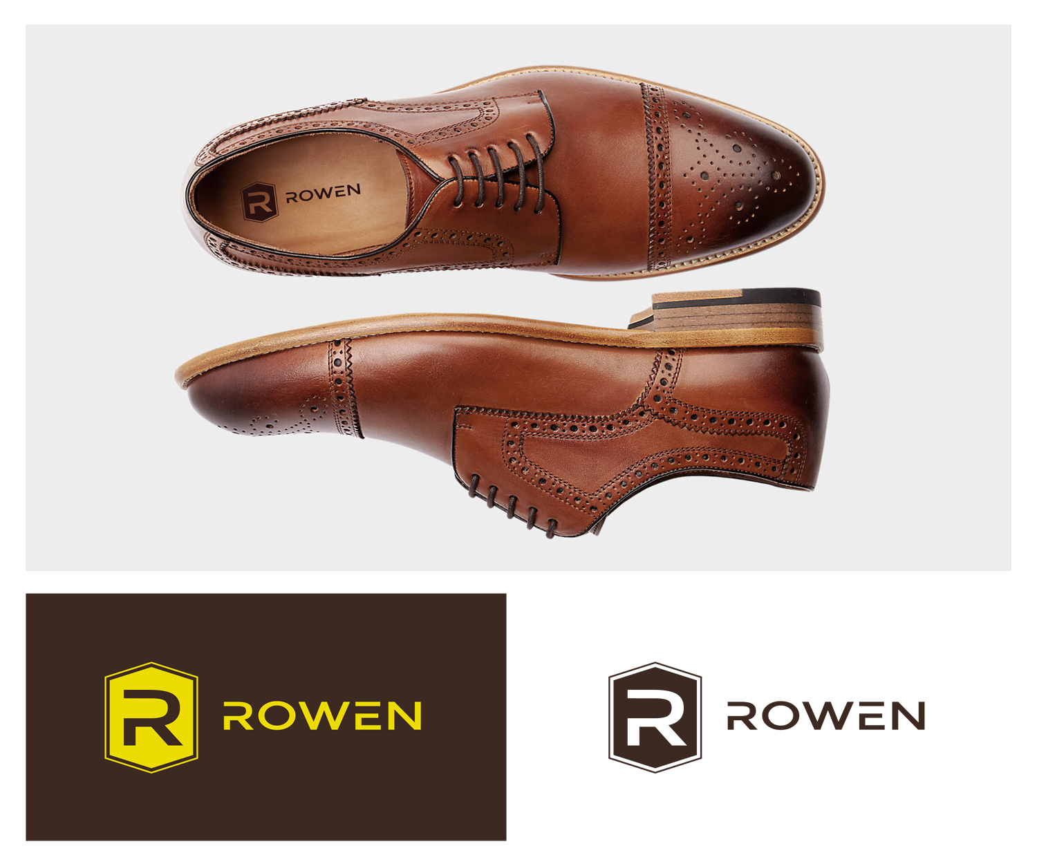 Logo Design by Ronald Stevens CGD for ROWEN FOOTWEAR | Design #11577299