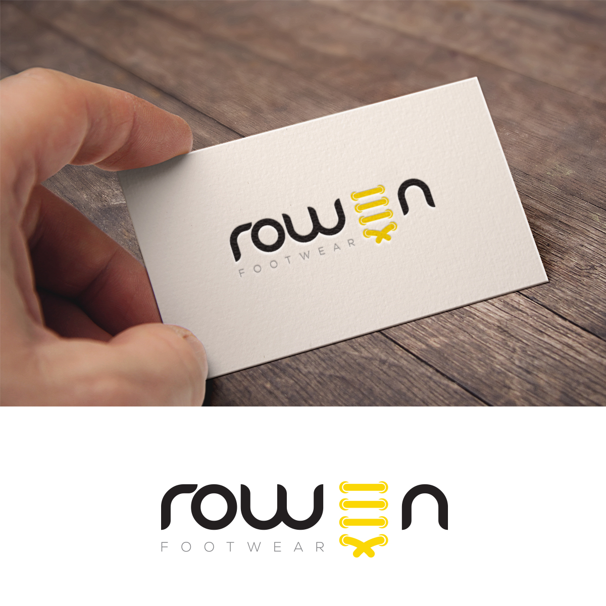 Logo Design by Sathyakumar.G for ROWEN FOOTWEAR | Design #11562488