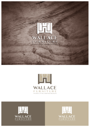 Wallace Furniture | Logo Design by goranvisnjic82