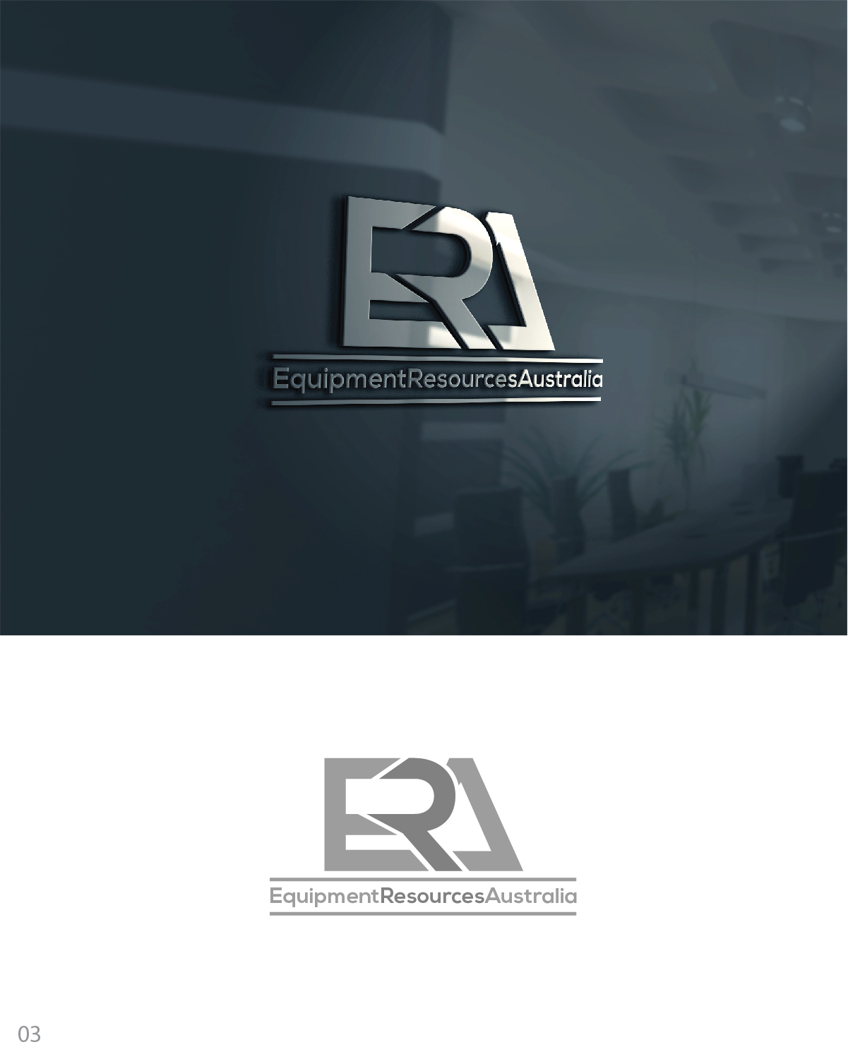 Diseño de Logo por 3Guys para Equipment Resources Australia | Diseño #11599244